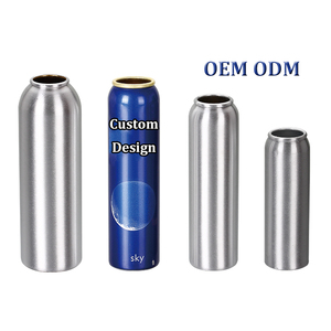 Bote de lata para pulverización de pintura rellenable, botella de Aerosol de aluminio personalizado, protector solar - Product Image 1