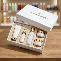Boîte cadeau en carton écologique avec fermeture magnétique, gaufrage UV, pelliculage mat, dorure à chaud, impression quadricolore pour emballage de luxe personnalisé