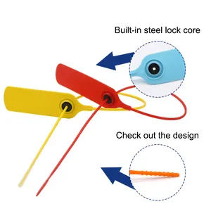 TX-PS107 Manufacturer Custom Plastic Seal Tag Security Plastic Bag Seal And Security Seal Lock