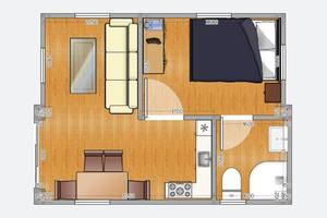 Magasin de conteneur préfabriqué Casas Contenedor Modulares Prefabricadas Petite petite maison en conteneur Maisons préfabriquées <span class=keywords><strong>Prix</strong></span> Conteneurs - Product Image 2