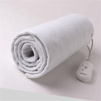 Couverture Chauffante Électrique Polyvalente avec Thermostat Réglable, Télécommande, Protection Contre la Surchauffe, Lavable, pour l'Hiver et la Maison