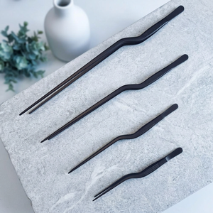 Wholesale Stainless Steel <b>BBQ</b> Tongs Long Handle Dishwasher Safe Eco-Friendly Food Service Cooking Clamp Tweezers for Buffet - Product Image 6