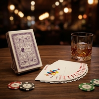 Cartes à jouer publicitaires personnalisées extra-épaisses, cadeaux de mariage, jeu de poker personnalisé avec photo, finition brillante/mate, logo personnalisé