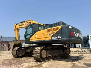 Hyundai 35 Ton 350LVS Crawler Excavator Equipped With Auger <b>Drill</b> Grapple Bucket Tools | 330LC-9S 380LC-9S 360LC-7 360LC-9 - Product Image 6
