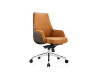 Chaise de bureau exécutive en cuir de qualité supérieure, chaise d'ordinateur inclinable pour bureau à domicile, chaise de direction réglable en hauteur, chaise pivotante