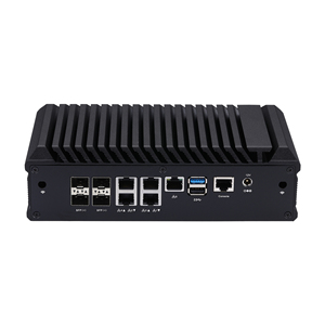 Q20342G9-S20 Qotom Q20342G9-S20 Mini PC Industrial Denverton C3808, 5*2.5G Lan 4X10G SFP Mini Servidor - Product Image 1
