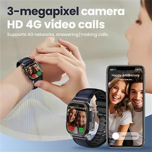 นาฬิกาอัจฉริยะ Remax 4G ระบบ Android หน้าจอสัมผัส <span class=keywords><strong>2</strong></span>.13 นิ้ว พร้อมกล้องและช่องใส่ซิมการ์ด - Product Image 3