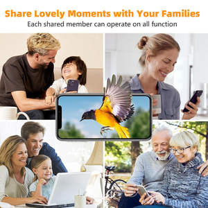 ODM mangeoire à oiseaux intelligente à énergie solaire avec caméra 1080P AI identifier l'application d'observation des oiseaux détecteur d'oiseaux de reconnaissance intelligente automatique AI - Product Image 5