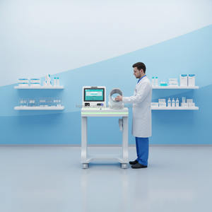 Kiosque de télémédecine en libre-service pour le suivi de la santé, révolutionnant le diagnostic médical par IA avant l'emploi, Huasheng Medical HS-GQ03 - Product Image 4