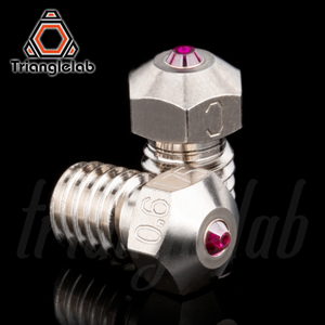 Trianglelab T-V6 Mạ Đồng Ruby Nozzle <span class=keywords><strong>Reprap</strong></span> V6 Hotend Nhiệt Độ Cực Cao Tương Thích Với PETG ABS PEI PEEK NYLON - Product Image 4