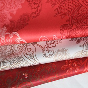 Tissu en Satin à <span class=keywords><strong>motifs</strong></span> de <span class=keywords><strong>fleurs</strong></span> de printemps, chine, étoffe imprimée pour textile domestique - Product Image 3