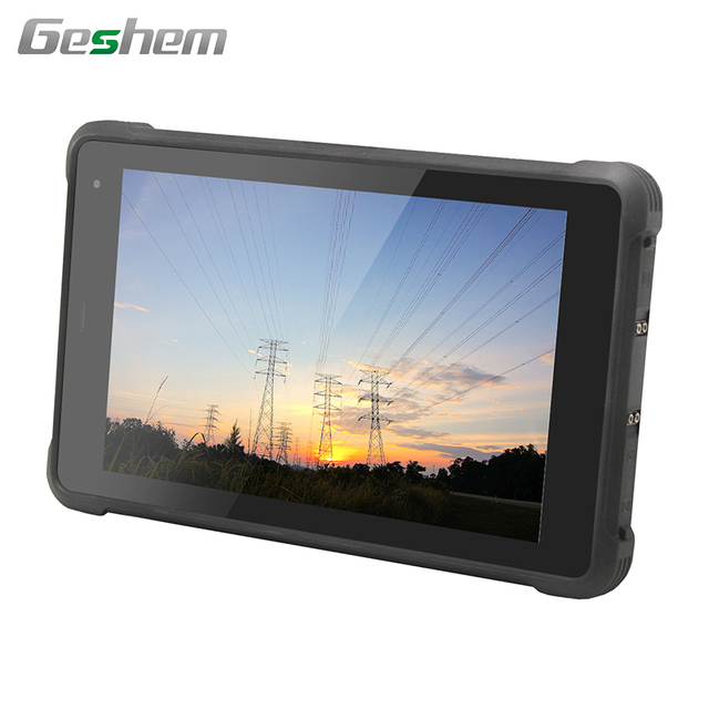Geshem 8 Inch Android 10.0 GMS Octa Core MTK6771 4G WiFi LTE IP67 Waterproof 2.0GHz Industrial Rugged Tablet