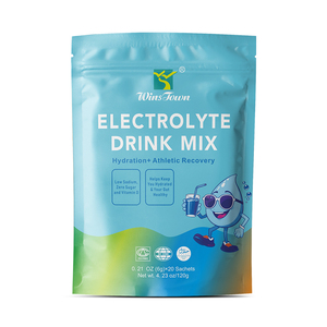 Sachets de poudre d'électrolytes Y37, mélange de boisson hydratante vitaminée pour le sport, anti-fatigue, boisson énergétique instantanée, 20 sachets - Product Image 4