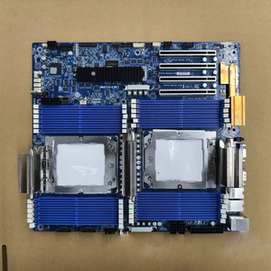Carte mère E-ATX MZ73-LM1 double EPYC 9004, 24 emplacements DDR5, 6 To de RAM max, 4 PCIe4 X16, carte mère de station de travail multi-GPU pour l'IA - Product Image 1