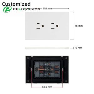 แผ่นรองเมาส์แก้วกันฝุ่นเฟลิกซ์ กลาสสำหรับใช้ในบ้าน - Product Image 2