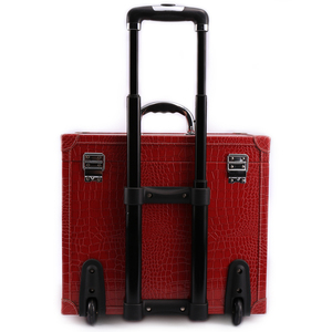Valise de maquillage professionnelle en aluminium portable à roulettes de luxe pour <span class=keywords><strong>studio</strong></span> - Product Image 3