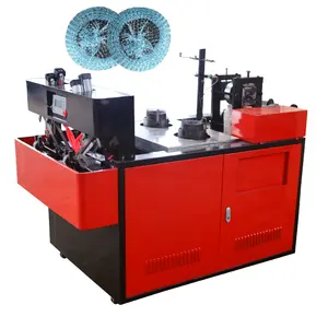 Hoch leistungs pfanne Waschen Großhandel Schwamm Draht wäscher Edelstahl Küchen reinigung Scheuer schwamm Scourer Making Machine