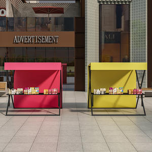 แผงแผงลอยแบบพับได้แบบพกพายอดนิยมสำหรับขายในห้างสรรพสินค้าตลาดกลางคืนและสี่เหลี่ยม - Product Image 3