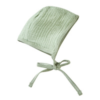 Gorro de Algodón Estilo Coreano para Bebés, con Correas, Protección contra el Viento, para Niños y Niñas, Primavera 2025