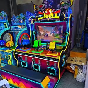 Centro <span class=keywords><strong>di</strong></span> Intrattenimento con Macchina da Gioco Arcade <span class=keywords><strong>Simulatore</strong></span> <span class=keywords><strong>di</strong></span> Sparatutto a 3 Giocatori - Product Image 3