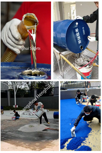 Adhésif polyuréthane, liant aliphatique, colle pour construction EPDM, piste d'athlétisme, piste en tartan - Product Image 4