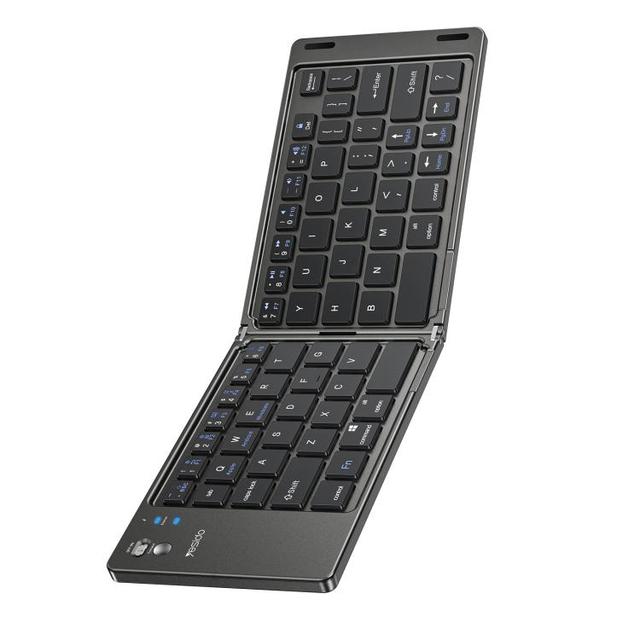 Factory Price Yesido KB27 Ultra Slim Mini Two-Fold Portable Wireless Keyboard Computer Accessories