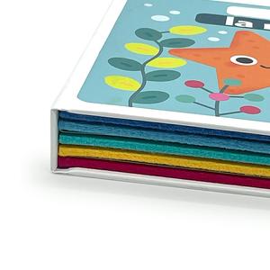 Mới Mềm Kết Cấu Xúc Cảm Thấy Hội Đồng Quản Trị Cuốn Sách Với Bìa Cứng Hình Diecut Giáo Dục Bé Cuốn Sách Hoạt Động Cuốn Sách Trẻ Em - Product Image 4