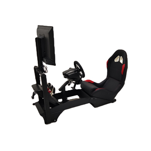 Asiento de Carreras <span class=keywords><strong>F1</strong></span>, <span class=keywords><strong>Simulador</strong></span> de Carreras, Soporte para Volante de Carreras, Compatible con <span class=keywords><strong>Logitech</strong></span> - Product Image 1