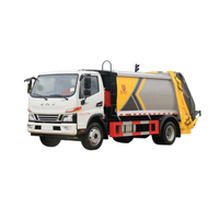 Camion poubelle hydraulique compacteur JAC 4X2 12 m³ populaire pour la collecte des déchets résidentiels et commerciaux