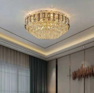 OEM gran oferta nórdico Wabi SABI lámpara de pared moderna piedra techo Li sala de estar lámpara de techo de cristal simple y Fash - Product Image 5