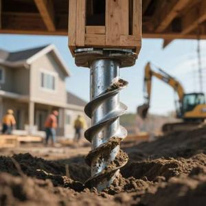 Xoắn ốc cọc vít cọc nền tảng trục vuông xoắn ốc trụ đất nền tảng xoắn ốc cọc cho khu dân cư - Product Image 6