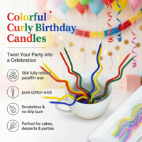 Schlanke Regenbogen-Spitzkerzen aus Paraffinwachs, 15cm, Ungiftig und Geruchlos, für Kinderpartys, Hochzeiten, Abschlussfeiern, Geringe Mindestbestellmenge