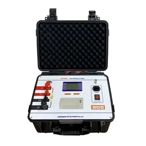 Loop contact resistance test with printout Circuit Breaker Contact Resistance Tester LOP-200A