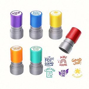 Sellos de Juguete de Plástico Indelebles para Niños, con Diseños de Dibujos Animados, Personalizables con Logotipos, Marca Mairun, Promocionales para Estudiantes - Product Image 1