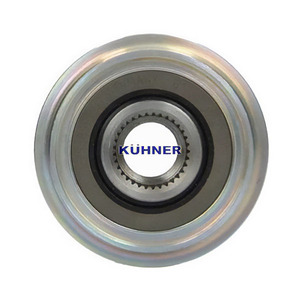 Dispositif de roue libre d'alternateur compatible avec VOLVO V40 1.9 DI Diesel (KW : 85, HP : 115) de 07-2000 à 06-2004 KUHNER - Product Image 1