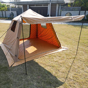 Tente gonflable arabe du Moyen-Orient, double couche, en coton imprimé, coupe-vent, imperméable, chaude, installation instantanée, abri de camping - Product Image 2
