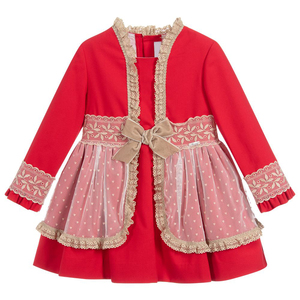 Abbigliamento per Bambini Personalizzato, Vestito <span class=keywords><strong>Invernale</strong></span> da Bambina per Festival Natalizio Europeo e Spagnolo - Product Image 2