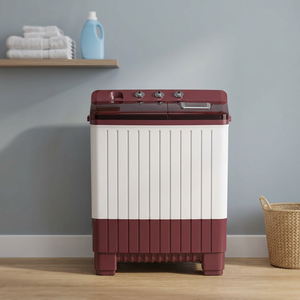 High Quality <b>Top</b> <b>Load</b> 8.5kg Semi Automatic Twin Tub Washing Machine with 5.1kg Spin Dryer Plastic Cabinet for Home Use - Product Image 3