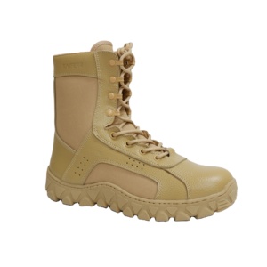 Bottes <span class=keywords><strong>de</strong></span> combat <span class=keywords><strong>ranger</strong></span> en cuir véritable, bottes <span class=keywords><strong>de</strong></span> <span class=keywords><strong>chasse</strong></span> utilisées dans le désert - Product Image 2