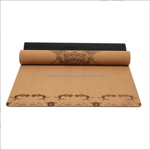 Sinh thái thân thiện không trượt Thảm yoga du lịch khắc nút chai Yoga <span class=keywords><strong>Mat</strong></span> nhà máy - Product Image 3