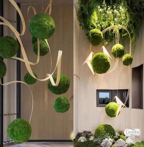 Forêt Sentiment Artificielle Perse Fougère Herbe Vigne Suspendue Plante Verte Décoration pour <span class=keywords><strong>Plafond</strong></span> Mur Verdure Simulation pour Jardin - Product Image 4