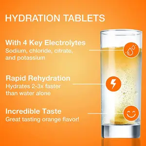 Hochwertige orale Rehydratation salze Elektrolyt-Getränke tabletten Brause tabletten