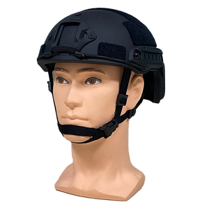 ウェンディ ファスト サークル タイプ スロット付き タクティカル セーフティ ヘルメット 高強度 ファイバーグラス素材 4点式サスペンション タクティカル ヘルメット - Product Image 2