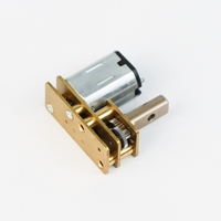 N20 Réducteur miniature à basse vitesse Dynamo 180 degrés Boîte de vitesse 1/100 Ratio 6V 12V 24mm Mini moteur à engrenages DC