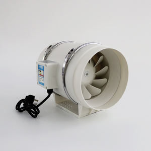 मूक इलेक्ट्रिक गेंद असर नलिका औद्योगिक धुआँ 100 मिमी 125 मिमी 150 मिमी 200 ओम/ओडम अनुकूलन योग्य - Product Image 3