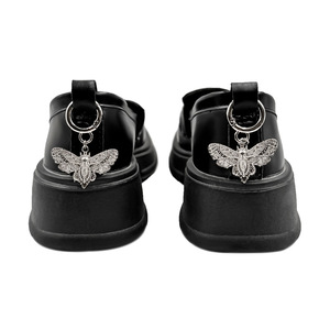 Accessoires de décoration pour chaussures en métal argenté antique, rivets rétro unisexes pour chaussures en toile et bottines - Breloques pour talons - Product Image 5