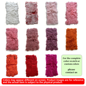 Alfombra de Piel de Oveja Mongola Natural, Alfombra de Lana de Primera Calidad para Sofá, Cama, Silla, Decoración del Hogar, Venta al por Mayor - Product Image 3