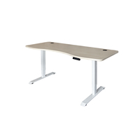 Bureau électrique réglable à double moteur, meubles de bureau, pour la maison, réglable en hauteur