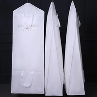 Housse de Rangement Pliable et Portable Personnalisée avec Logo pour Robe de Mariée Longue et Costume