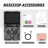 Nueva Consola de Juegos Retro Portátil RG 35XXSP de 3.5 Pulgadas con Sistema Linux, Soporte HD, Conexión a TV y Wi-Fi